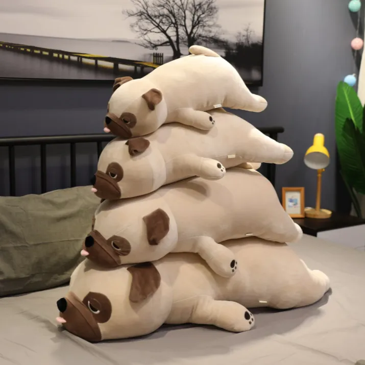 ToyalFriends Dogs Carlino Sdraiato peluche 55cm morbido