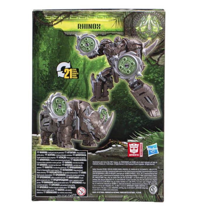 Transformers Rise of the Beasts Rhinox action figure Voyager film
