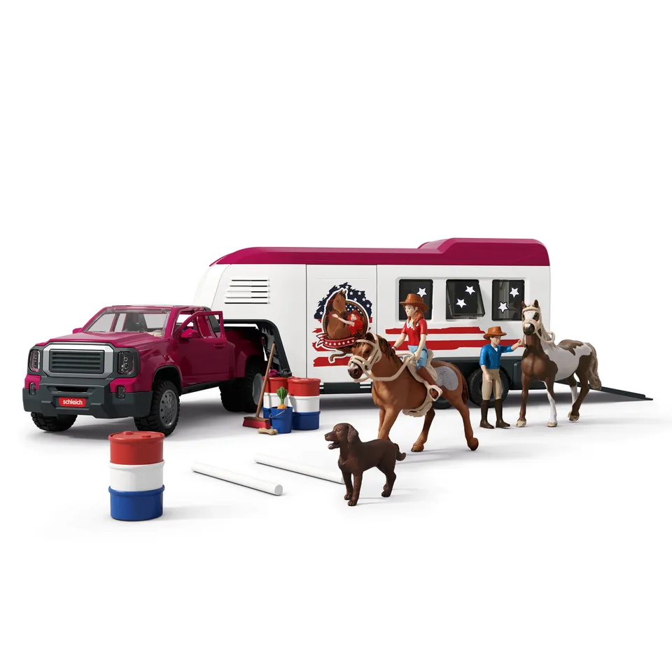 Schleich Horse Club Lakeside Truck Trailer trasporto cavalli