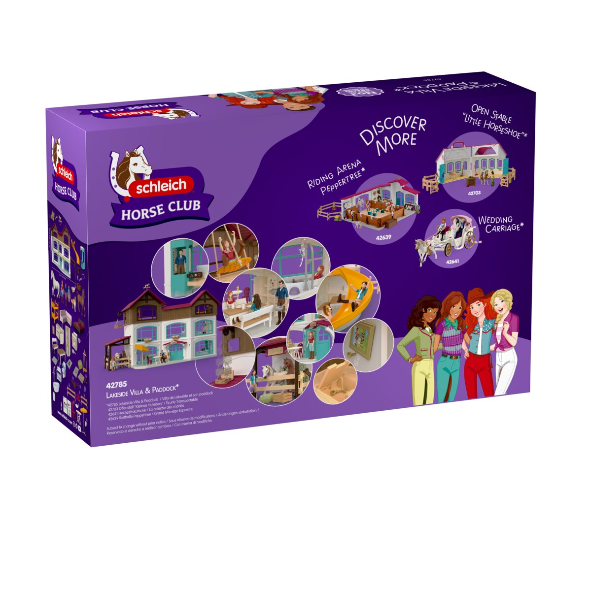 Schleich Horse Club Villa Lakeside 42785 playset scuderia con cavalli