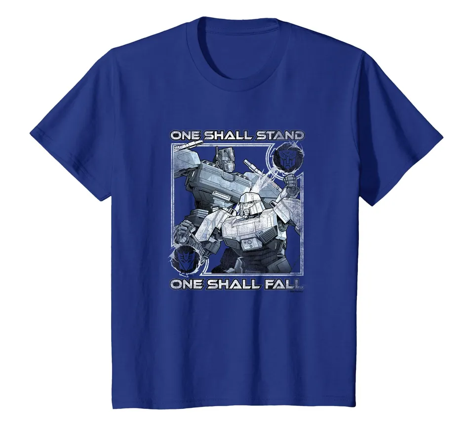 Transformers One Optimus Megatron Clash maglietta uomo bambino