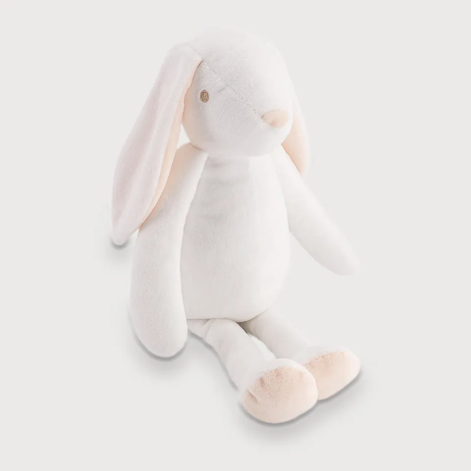 La Pelucherie First Rabbit peluche coniglio 35cm bianco ipoallergenico