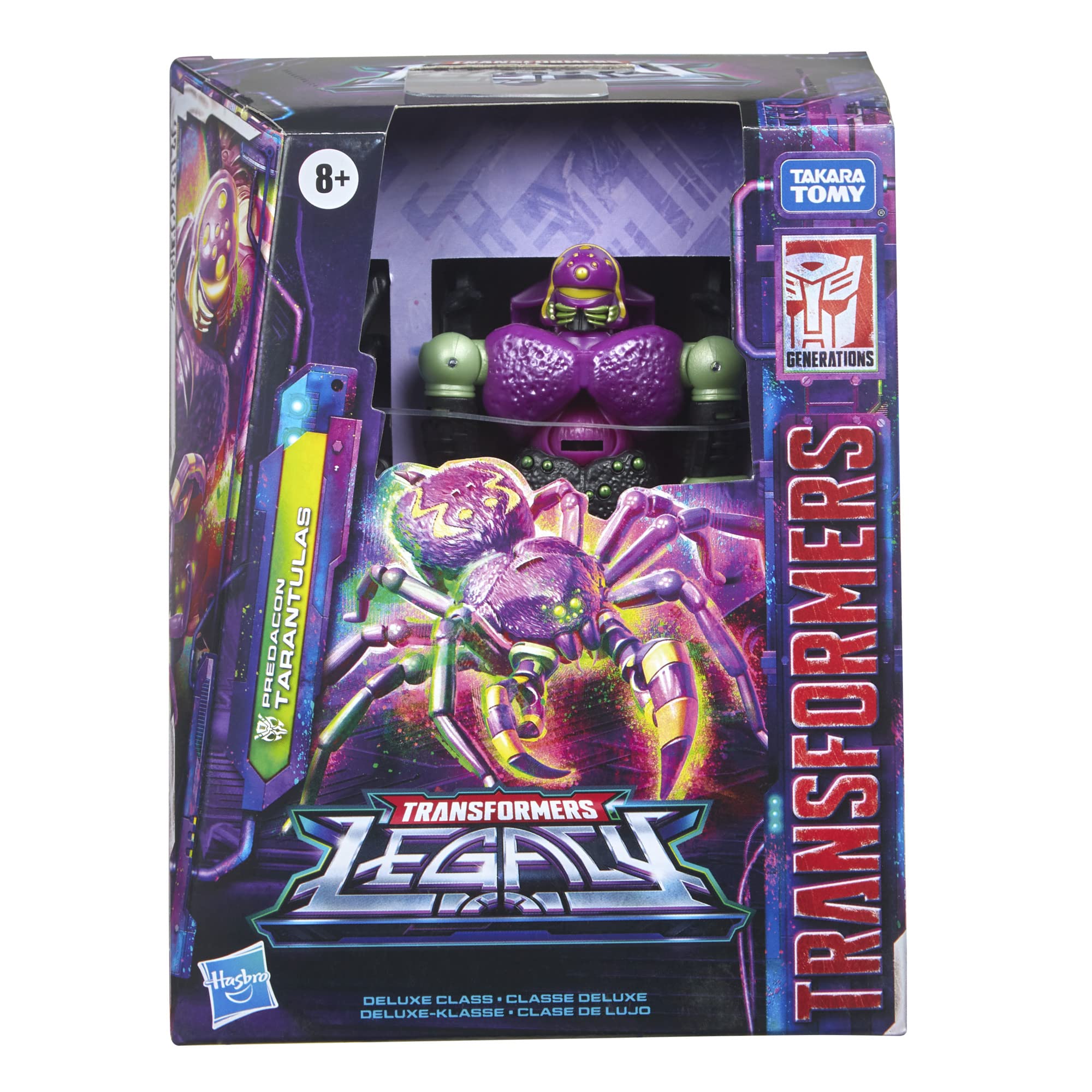 Transformers Legacy Predacon Tarantulas action figure ragno 14 cm