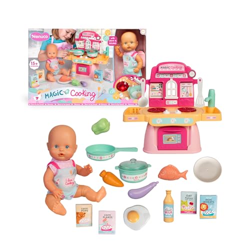 Nenuco Magic Cooking bambola 30cm con cucina luci e suoni