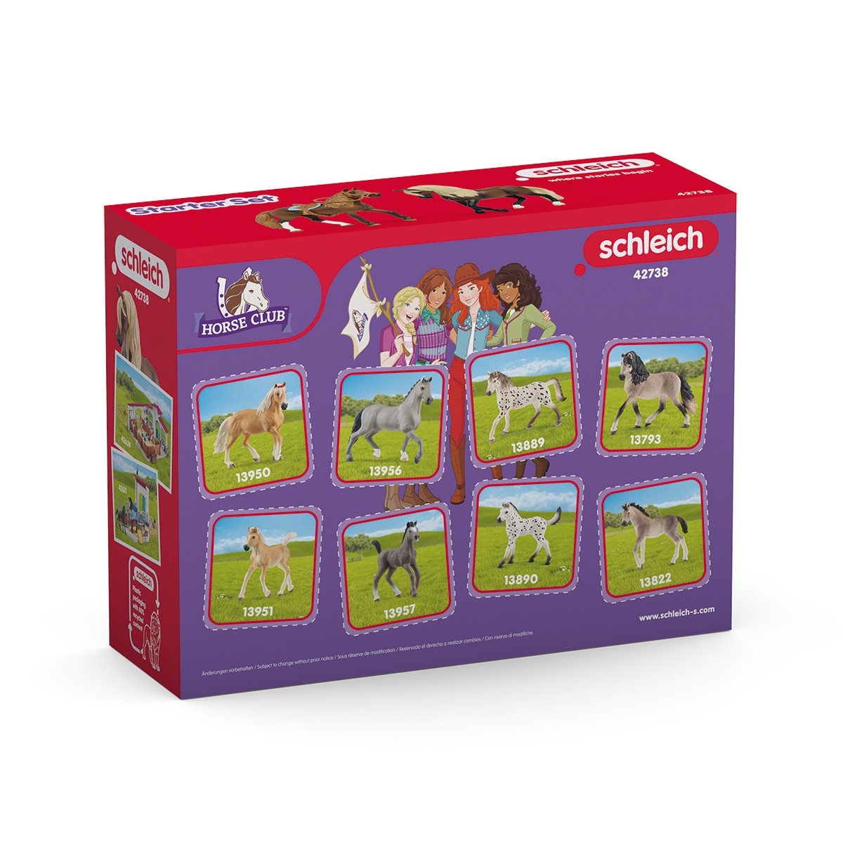 Schleich Horse Club Starter Set Paso Peruano cavalli 42738