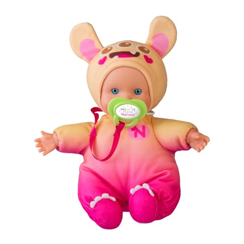 Nenuco Monster Friends bambola 15 cm gialla corpo morbido