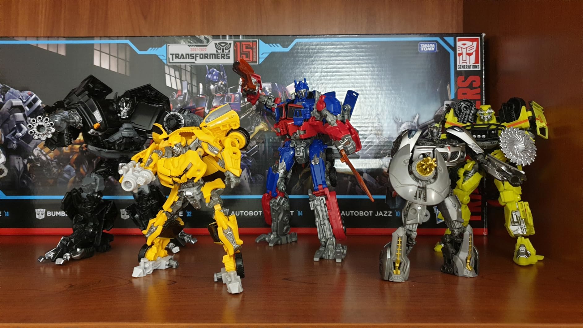 Transformers Studio Series multipack action figure 15° anniversario 5 pezzi