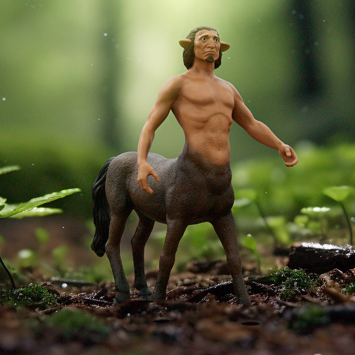Schleich Bayala Fiorenzo centauro figura uomo cavallo marrone