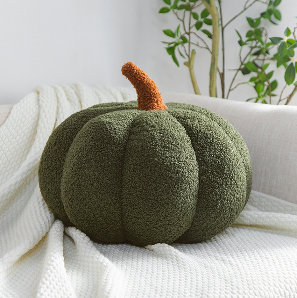 ToyalFriends More Animals zucca cuscino peluche 18cm bianco