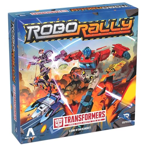 Transformers Robo Rally gioco da tavolo RGD02652 2-4 giocatori