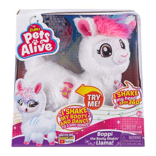 Pets Alive Boppi lama peluche interattivo che balla