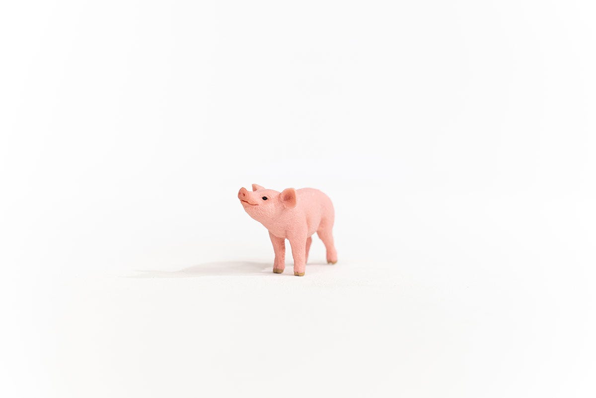 Schleich Farm World Maialino 13934 statuetta animale
