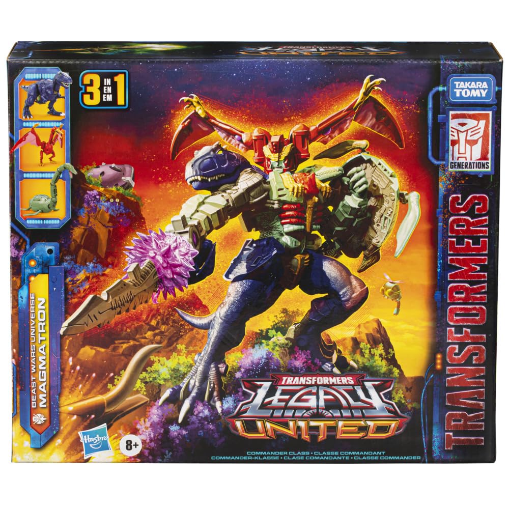 Transformers Legacy Magmatron action figure 25 cm dinosauro