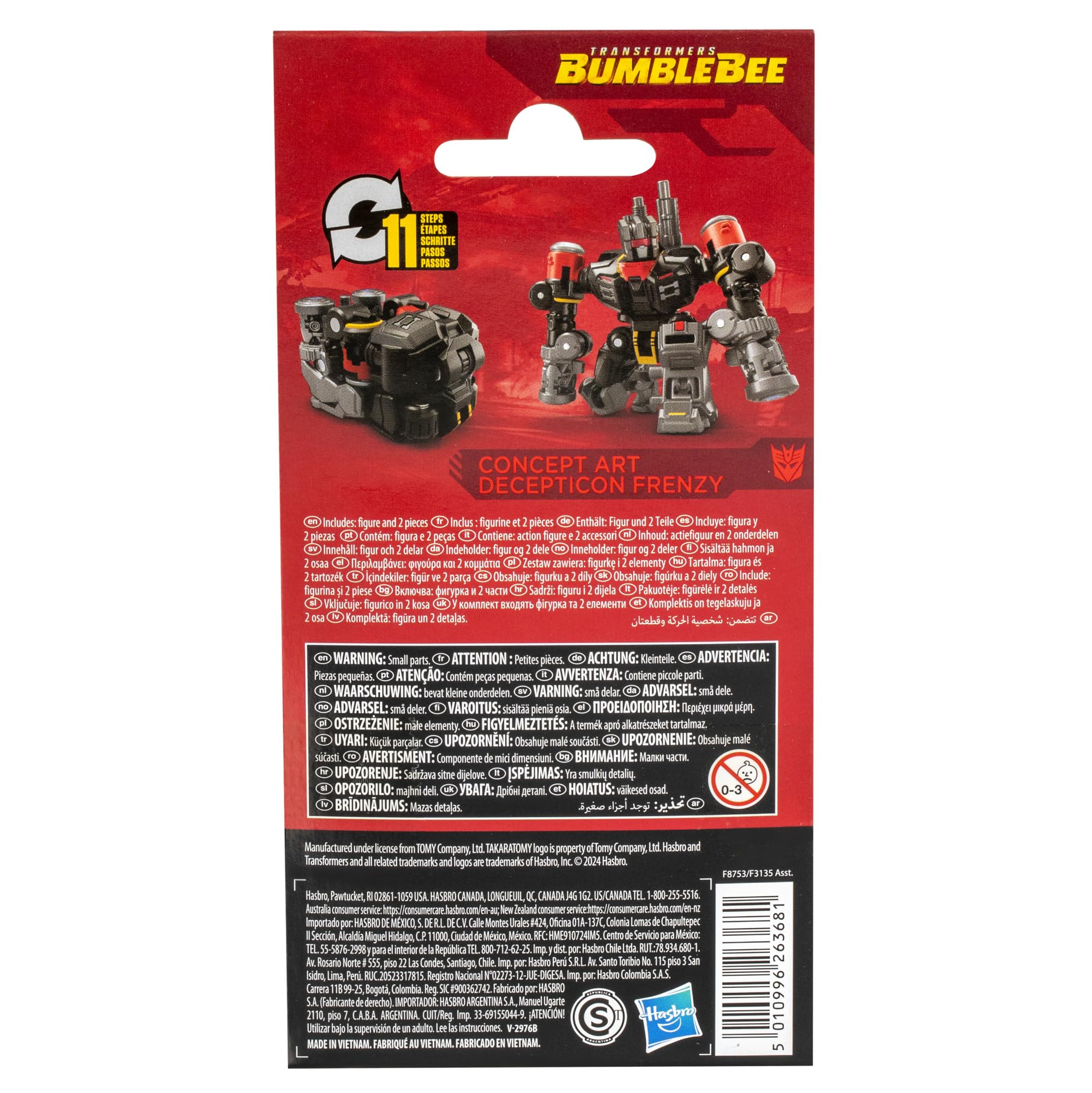 Transformers Studio Series Frenzy action figure Core 8,5 cm