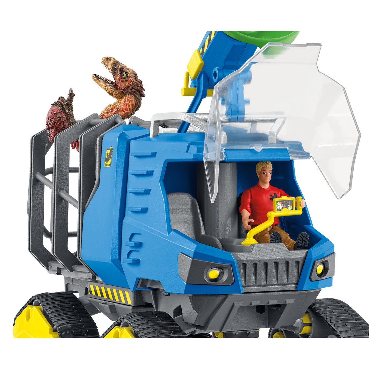 Schleich Wild Life Traccia Veicolo 42604 Dinosauro Giocattolo