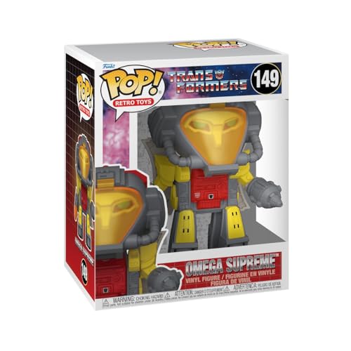Funko POP Super Transformers Omega Supreme statuetta vinile 15cm