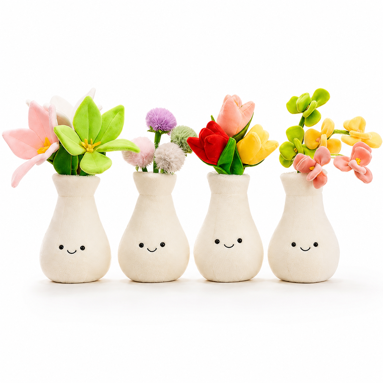 ToyalFriends Flower Vaso Fiore Peluche 35cm Modello A