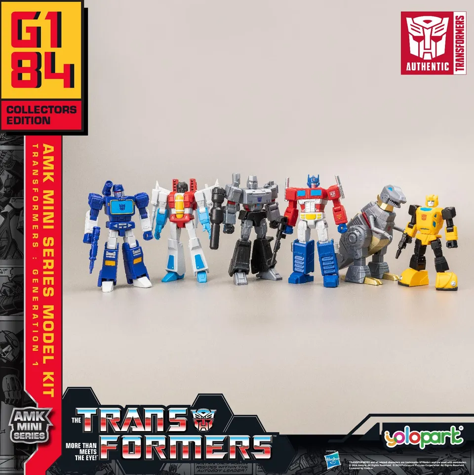 Transformers G1 action figure set 6 pezzi 12 cm