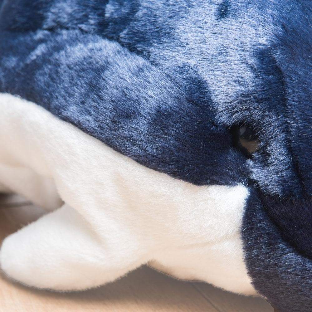 La Pelucherie Dolphin Auguste peluche delfino Small 40cm blu