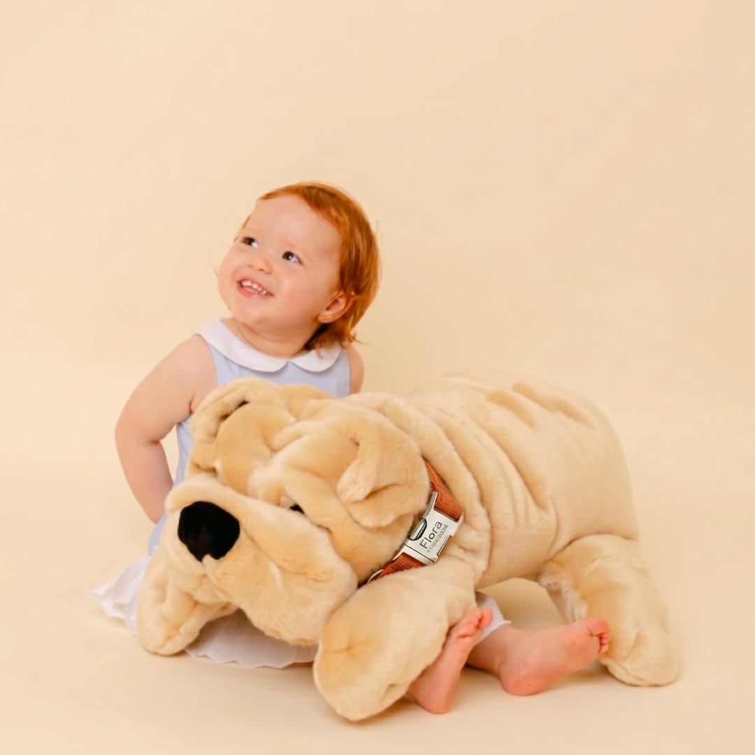 La Pelucherie Dogs Cane Hector peluche 20 cm shar-pei