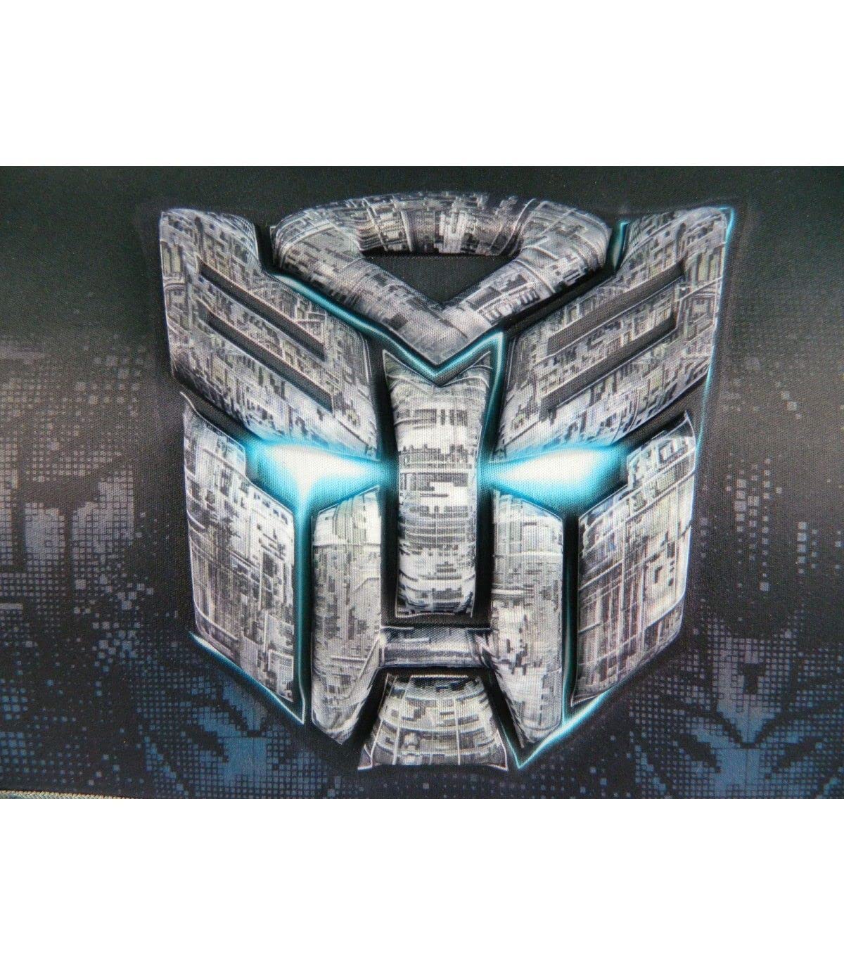 Transformers Zaino scuola 38 cm nero grigio 2 scomparti poliestere