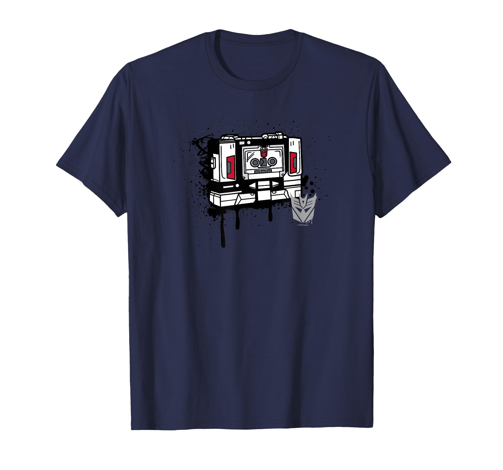 Transformers Soundwave Tape Cassette Maglietta graffiti