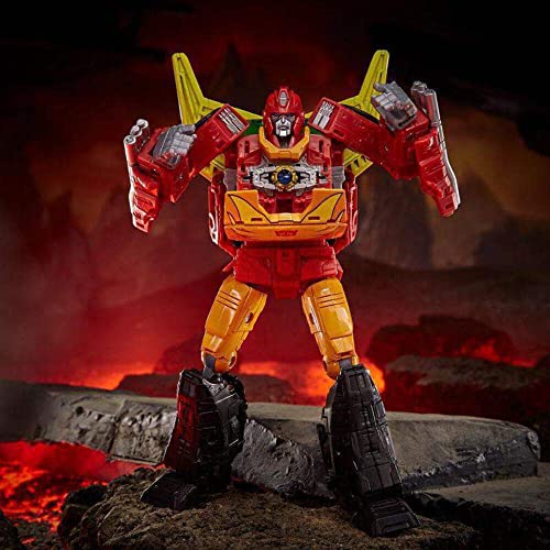 Transformers Kingdom Rodimus Prime action figure Commander 19 cm
