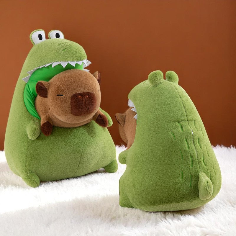 ToyalFriends Capybaras coccodrillo peluche 30 cm morbido