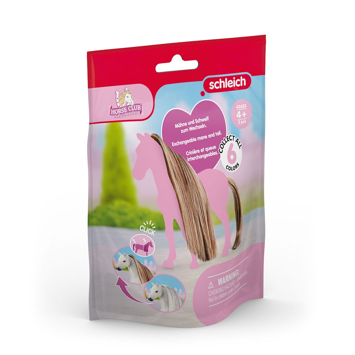 Schleich Beauty Horses 42653 Capelli marrone dorato accessorio