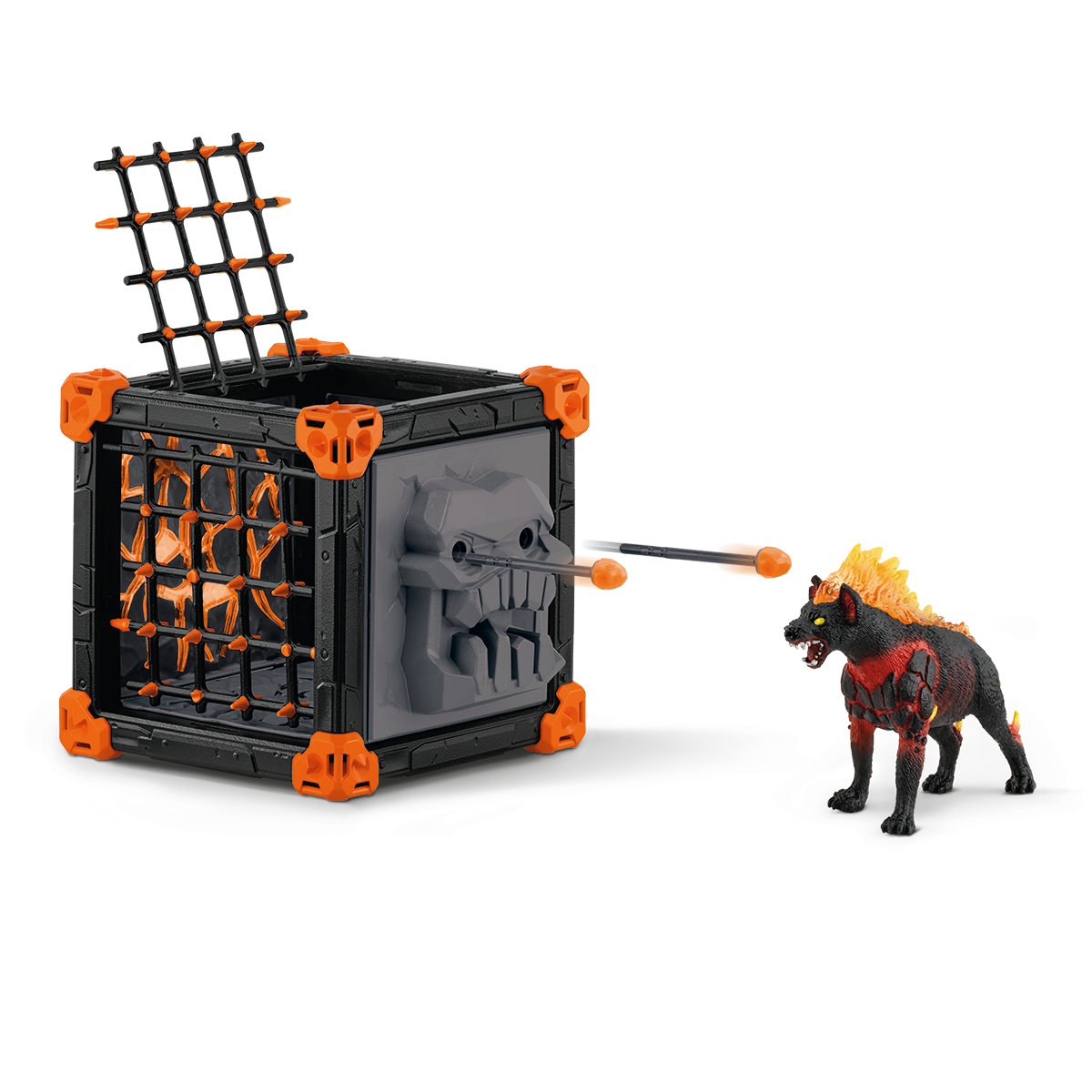 Schleich Eldrador BattleCave Iena di lava playset cristallo