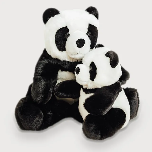 La Pelucherie Jungle Panda Sam peluche panda 28 cm