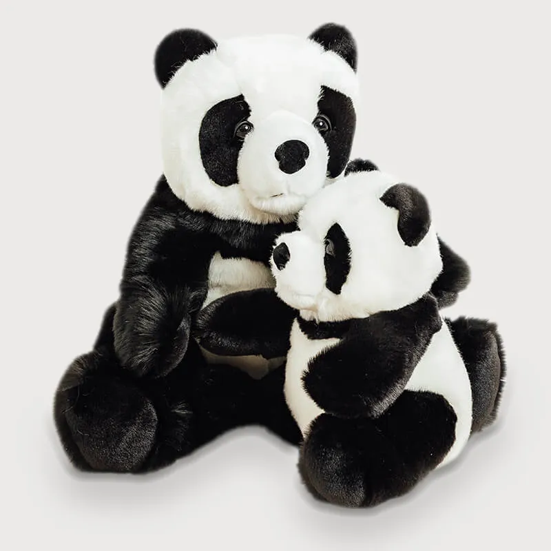 La Pelucherie Jungle Panda Sam peluche panda 28 cm