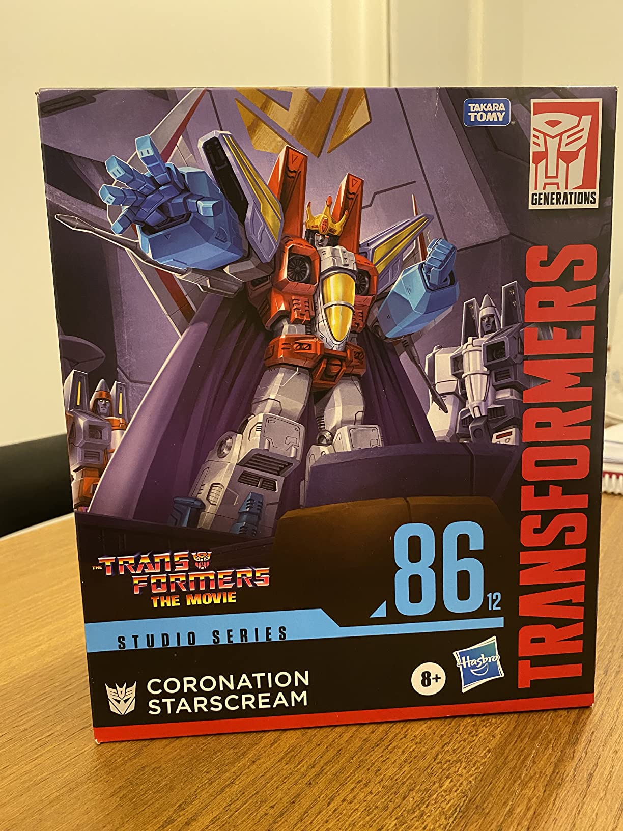 Transformers Studio Series 86-12 Starscream action figure 21,5 cm