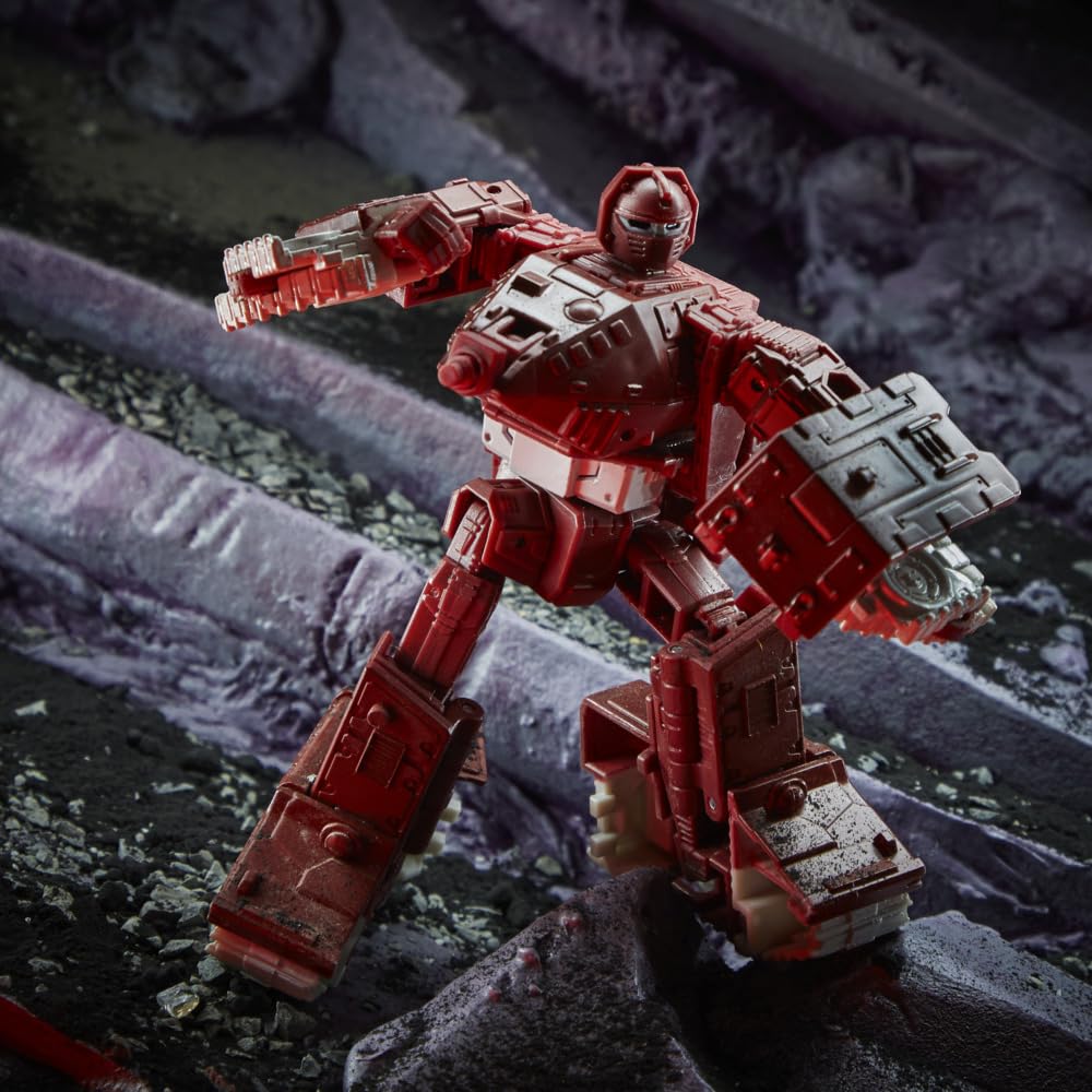 Transformers Kingdom WFC-K6 Warpath action figure 14 cm carro