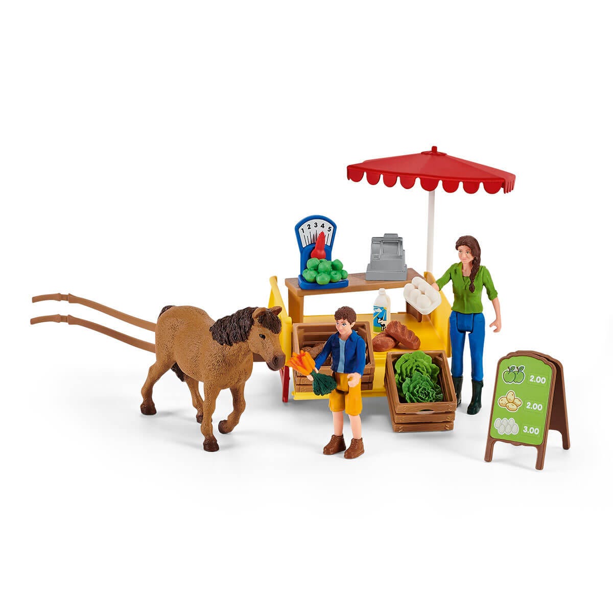 Schleich Farm World Stand Agric443lo Sunny Day playset fattoria