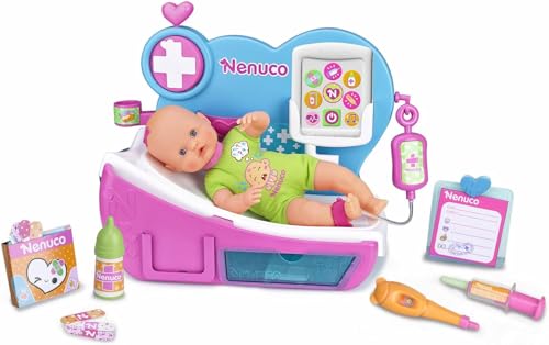 Nenuco Kits Clinica Dottore bambola con accessori 35 cm