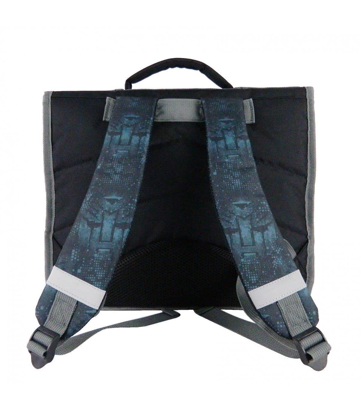 Transformers Zaino scuola 38 cm nero grigio 2 scomparti poliestere