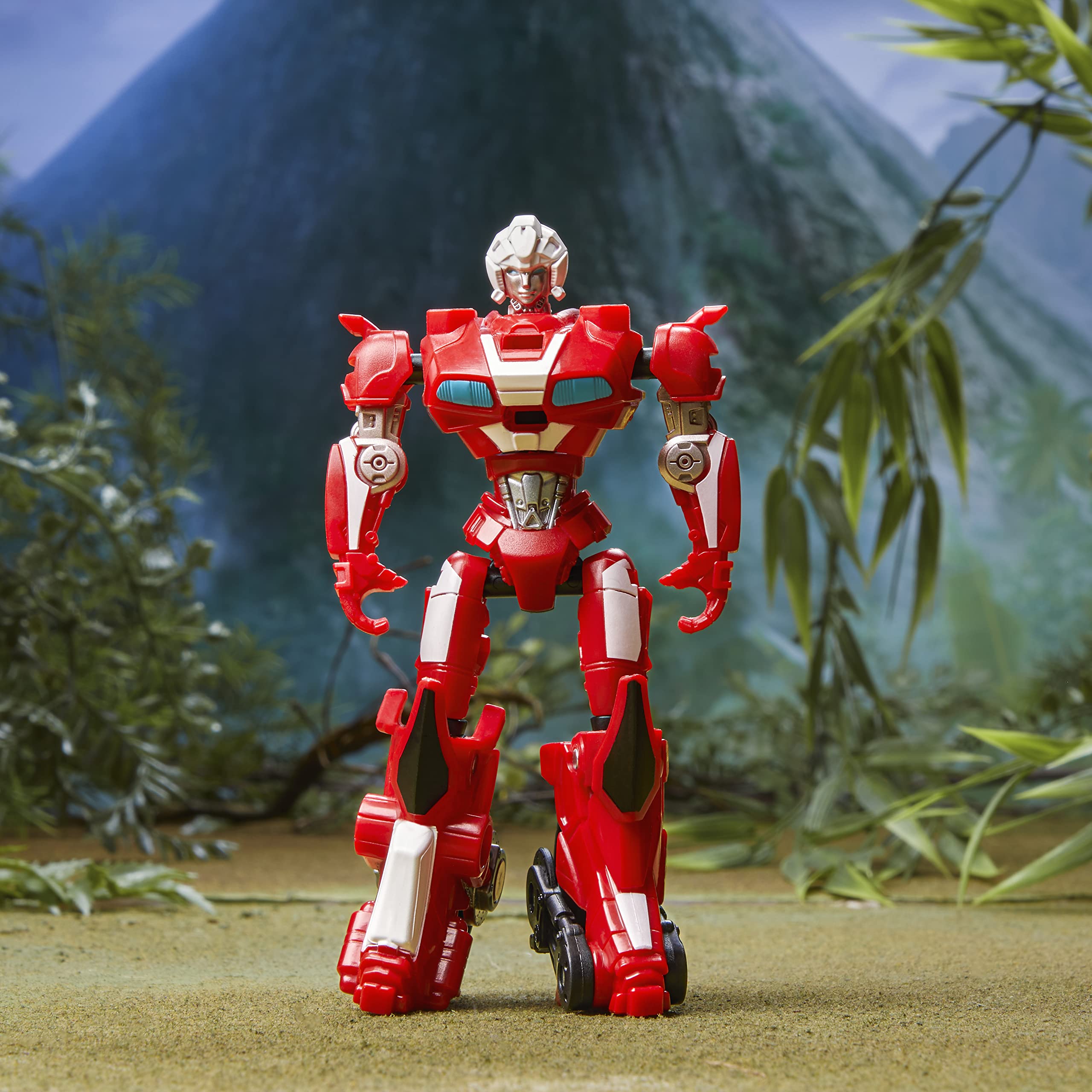 Transformers Rise of the Beasts Arcee action figure moto 12,5 cm pack 2