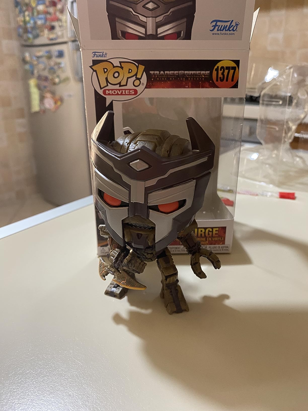 Funko POP Transformers Scourge figure vinile Rise of Beasts