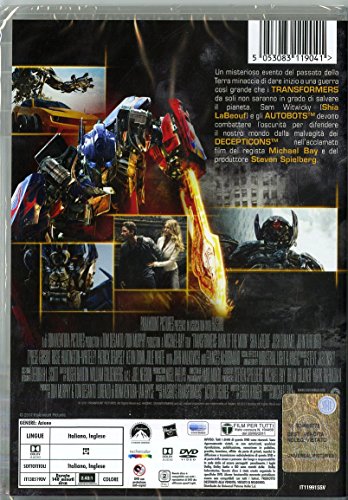 Transformers 3 DVD film edizione disco singolo