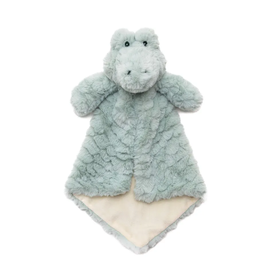 Cubbies Blankies Alligator Lovey doudou verde 40 cm