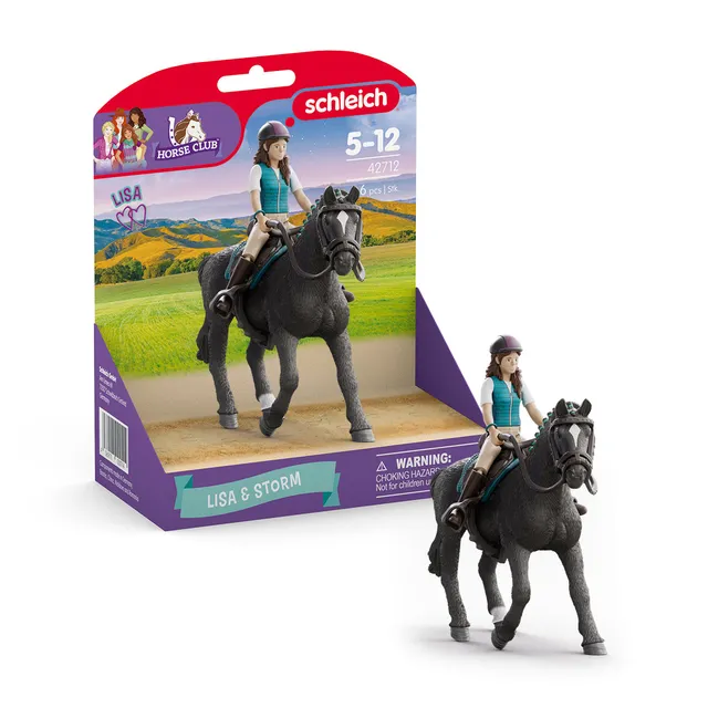 Schleich Horse Club Lisa & Storm 42712 cavallo con bambola
