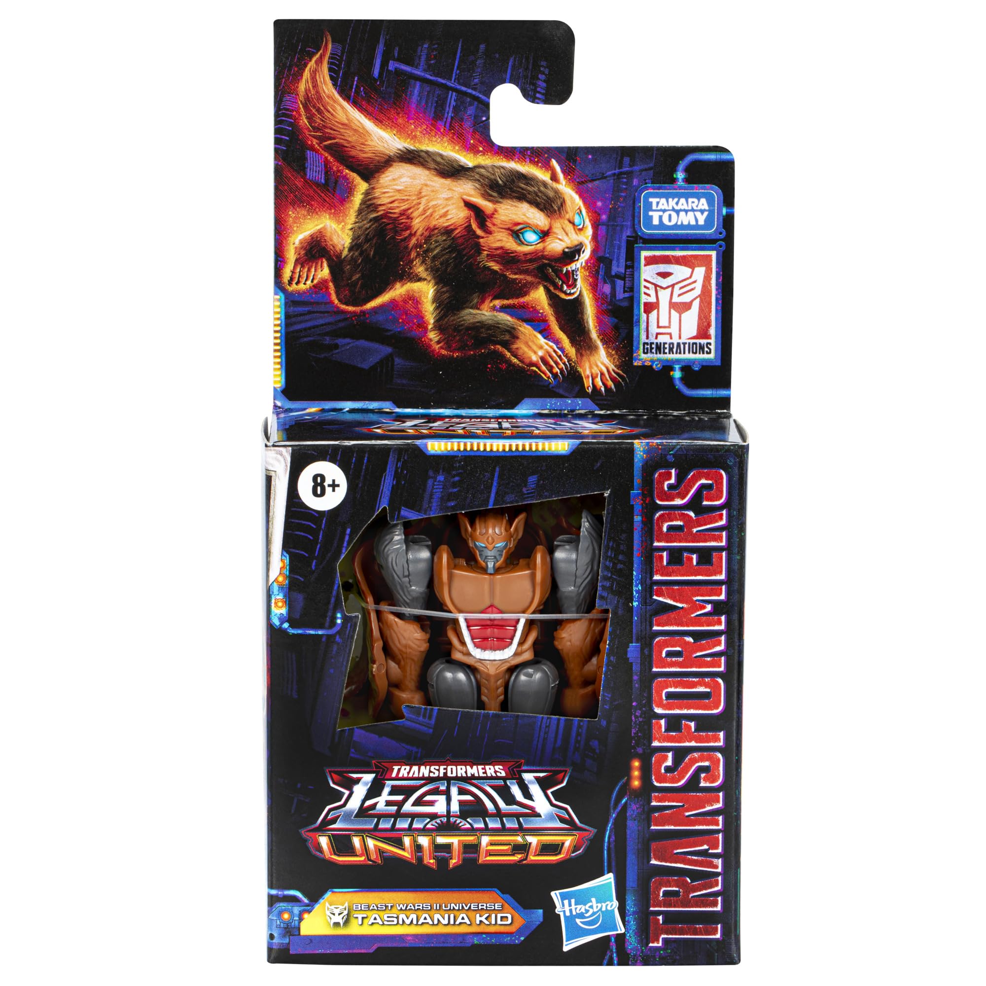 Transformers Legacy United Tasmania Kid action figure 8,5 cm