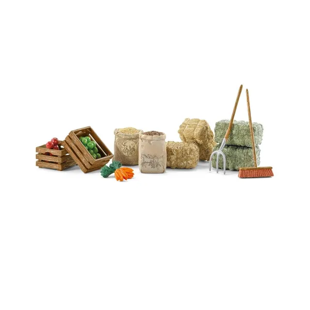 Schleich Accessori Set Alimentazione 42105 Set Cavalli