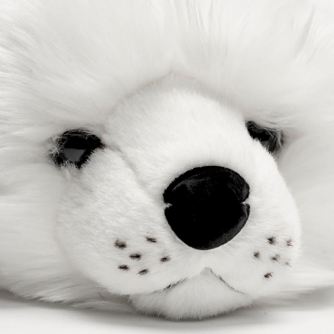 La Pelucherie Sea Arsène foca peluche 30 cm bianca
