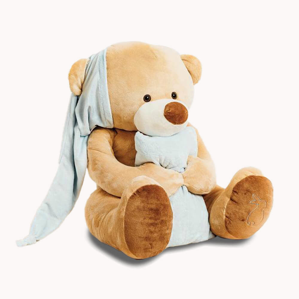 La Pelucherie Bears Orso Dodo peluche beige 60cm rosa