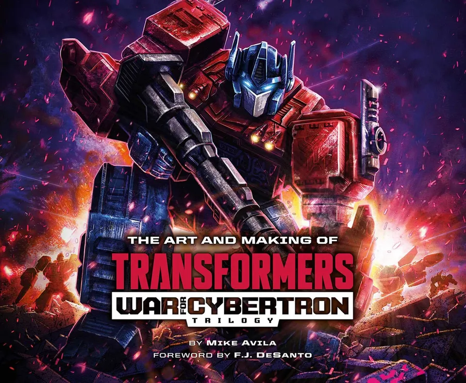 Transformers War for Cybertron Trilogy Libro Artbook Making Of