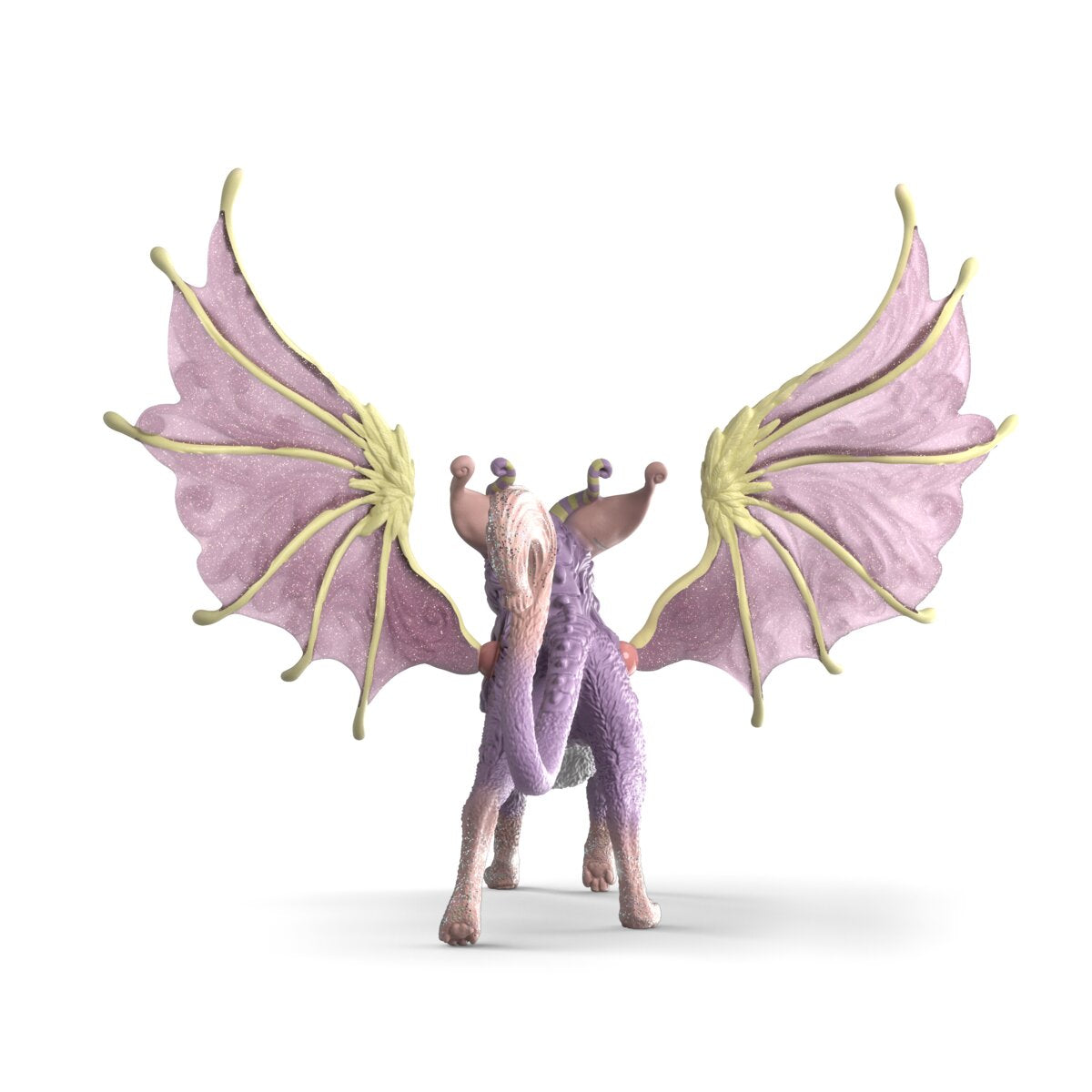 Schleich Eldrador Drago Gatto Alato 70846 Statuina Ali Rosa
