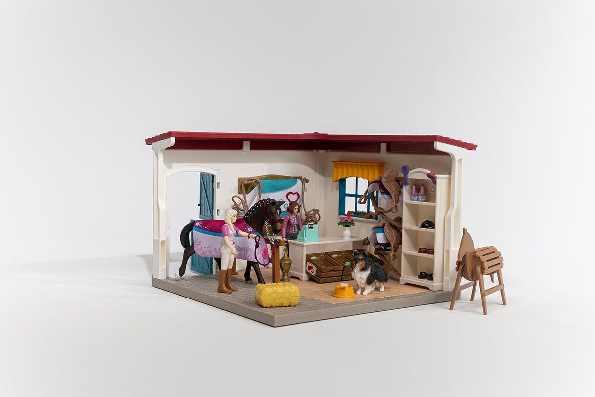 Schleich HORSE CLUB Negozio per cavallerizzi playset 42568