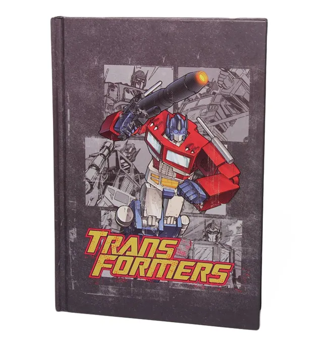 Transformers Optimus Prime quaderno notebook da collezione
